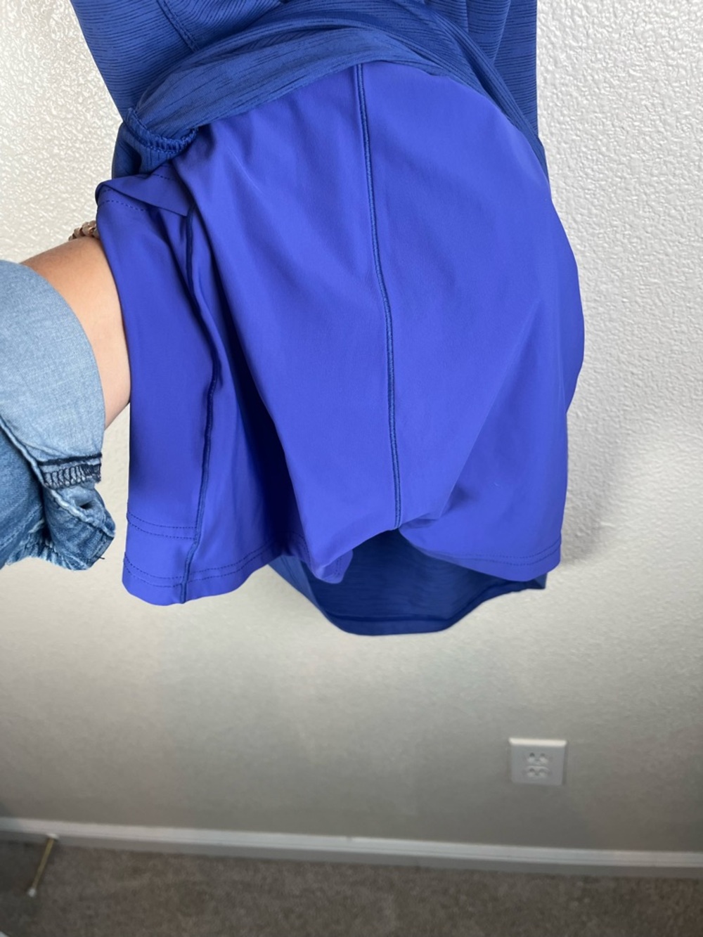 Outdoor Voices Doing Things Racerback Dress with Built-In Shorts and Bra SM - Picture 7 of 12